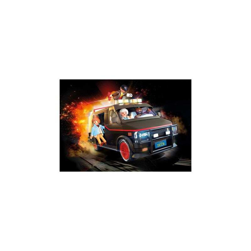 PLAYMOBIL 70750 The A-Team Van, Konstruktionsspielzeug