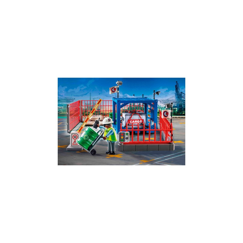 PLAYMOBIL 70773 City Action Frachtlager, Konstruktionsspielzeug