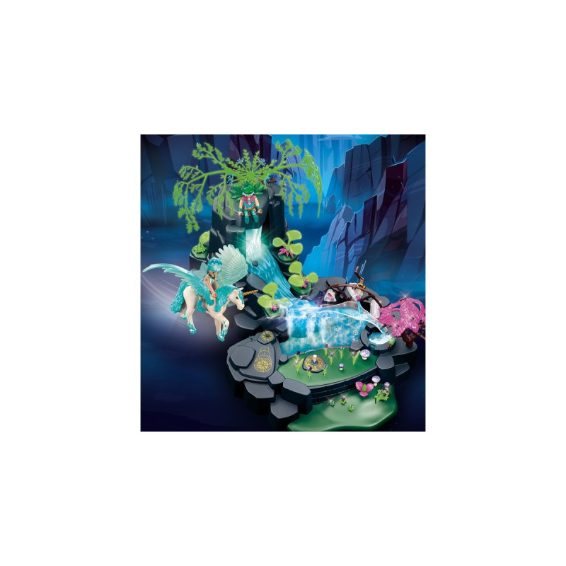 PLAYMOBIL 70800 Ayuma Magische Energiequelle, Konstruktionsspielzeug
