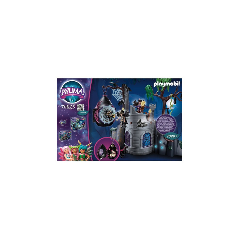 PLAYMOBIL 70825 Ayuma Unterschlupf der Bat Fairies, Konstruktionsspielzeug