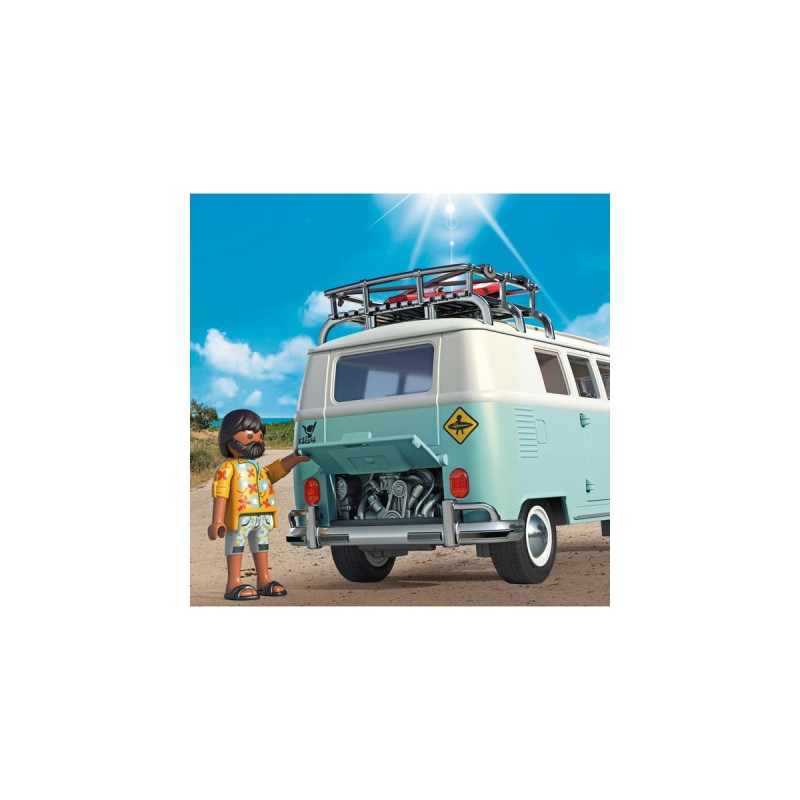 PLAYMOBIL 70826 Famous Cars Volkswagen T1 Camping Bus - Special Edition, Konstruktionsspielzeug
