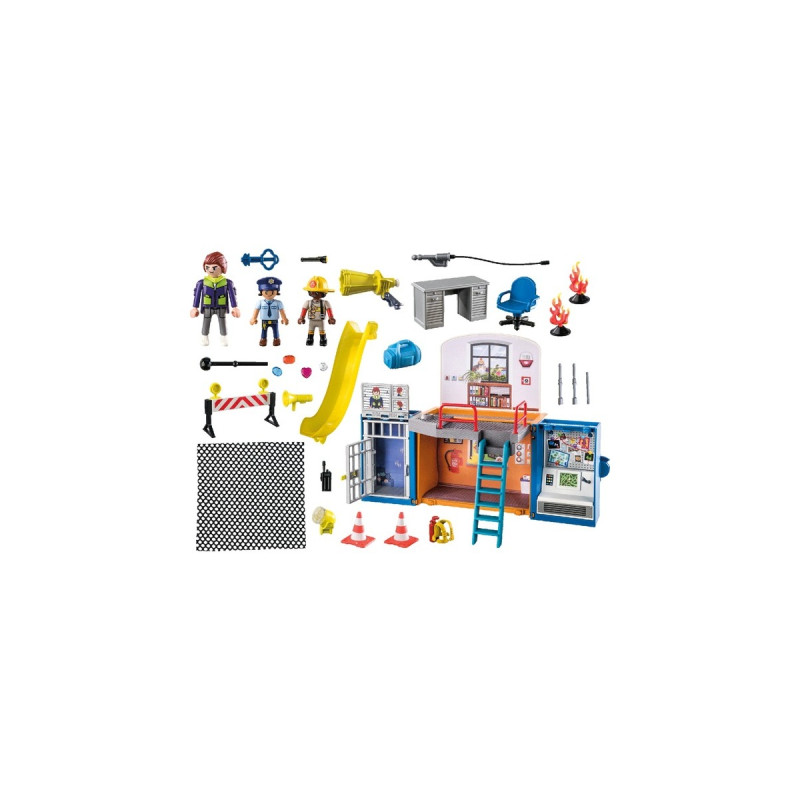 PLAYMOBIL 70830 DUCK ON CALL Mobile Einsatzzentrale, Konstruktionsspielzeug