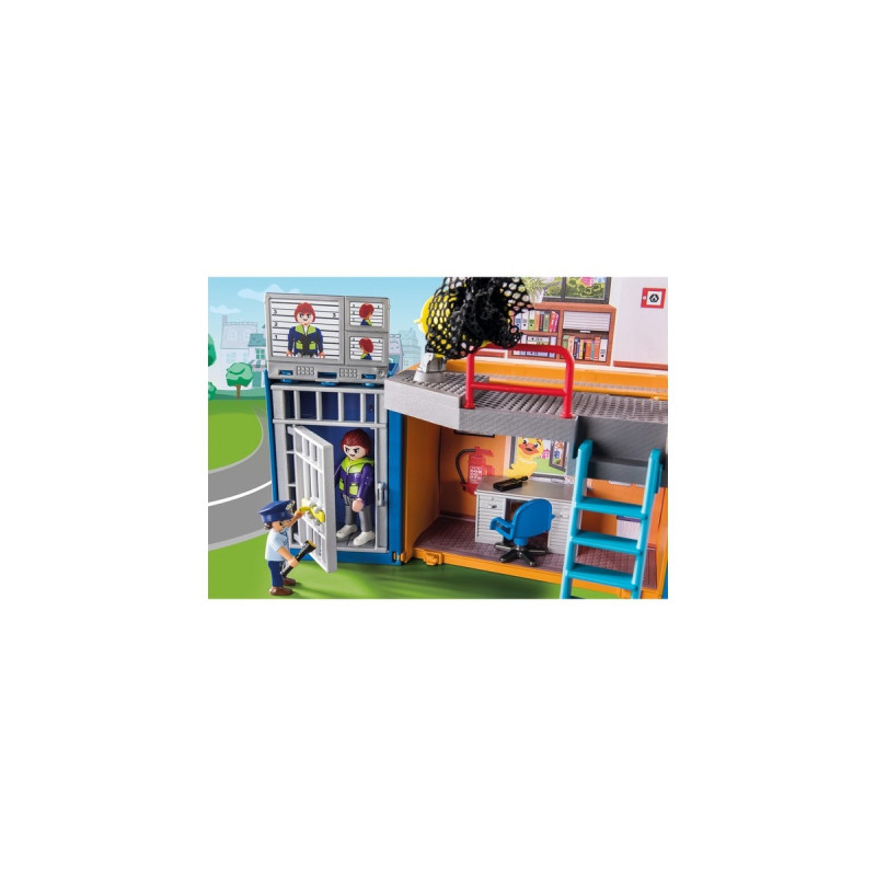 PLAYMOBIL 70830 DUCK ON CALL Mobile Einsatzzentrale, Konstruktionsspielzeug