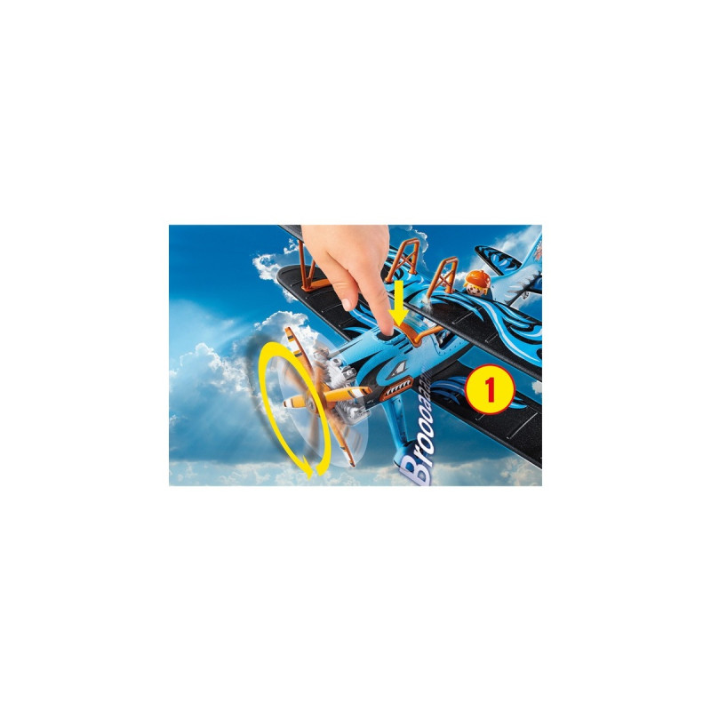 PLAYMOBIL 70831 Air Stuntshow Doppeldecker 