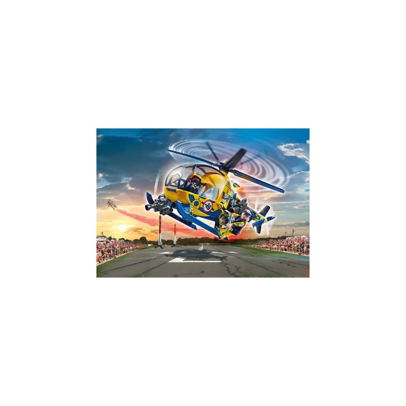 PLAYMOBIL 70833 Air Stuntshow Filmcrew-Helikopter, Konstruktionsspielzeug