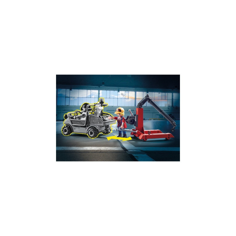 PLAYMOBIL 70834 Air Stuntshow Servicestation, Konstruktionsspielzeug