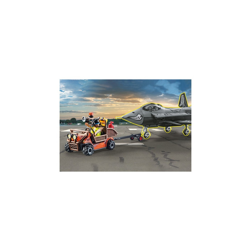 PLAYMOBIL 70835 Air Stuntshow mobiler Reparaturservice, Konstruktionsspielzeug