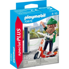 PLAYMOBIL 70873 specialPLUS Hipster mit E-Roller, Konstruktionsspielzeug