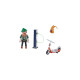 PLAYMOBIL 70873 specialPLUS Hipster mit E-Roller, Konstruktionsspielzeug