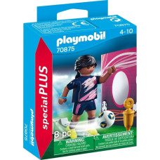 PLAYMOBIL 70875 specialPLUS Fußballerin mit Torwand, Konstruktionsspielzeug
