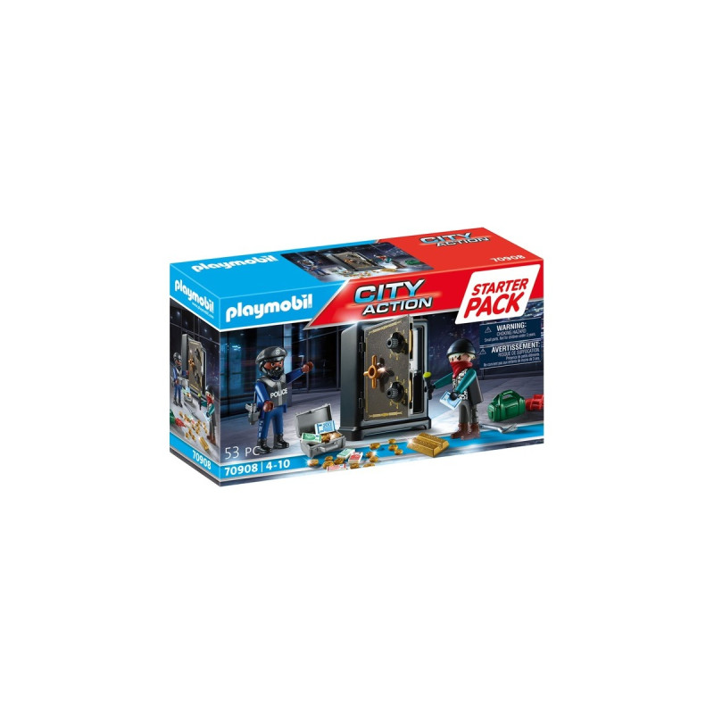 PLAYMOBIL 70908 City Action Starter Pack Tresorknacker, Konstruktionsspielzeug