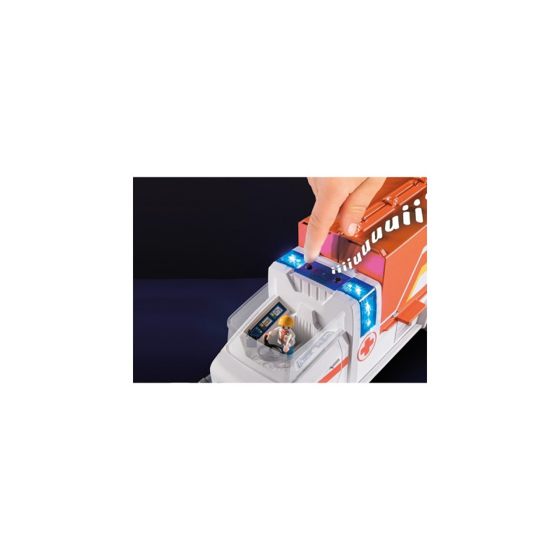 PLAYMOBIL 70913 DUCK ON CALL Notarzt Truck, Konstruktionsspielzeug