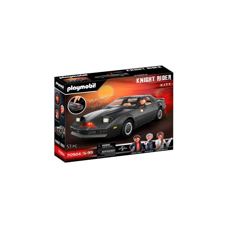 PLAYMOBIL 70924 Knight Rider K.I.T.T., Konstruktionsspielzeug