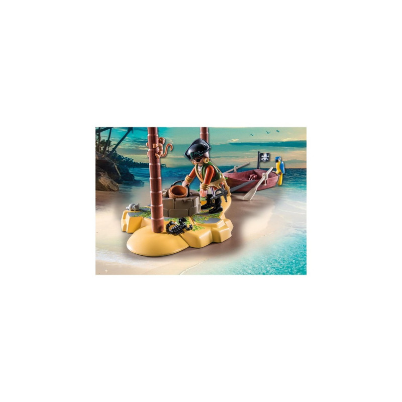 PLAYMOBIL 70962 Piratenschatzinsel mit Skelett, Konstruktionsspielzeug