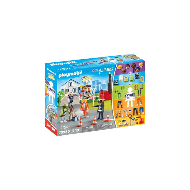 PLAYMOBIL 70980 My Figures: Rescue Mission, Konstruktionsspielzeug