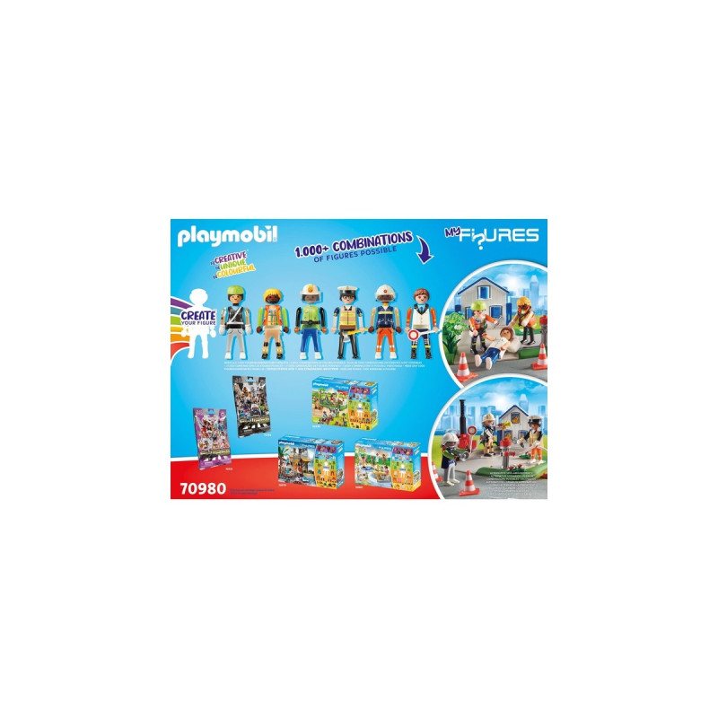 PLAYMOBIL 70980 My Figures: Rescue Mission, Konstruktionsspielzeug