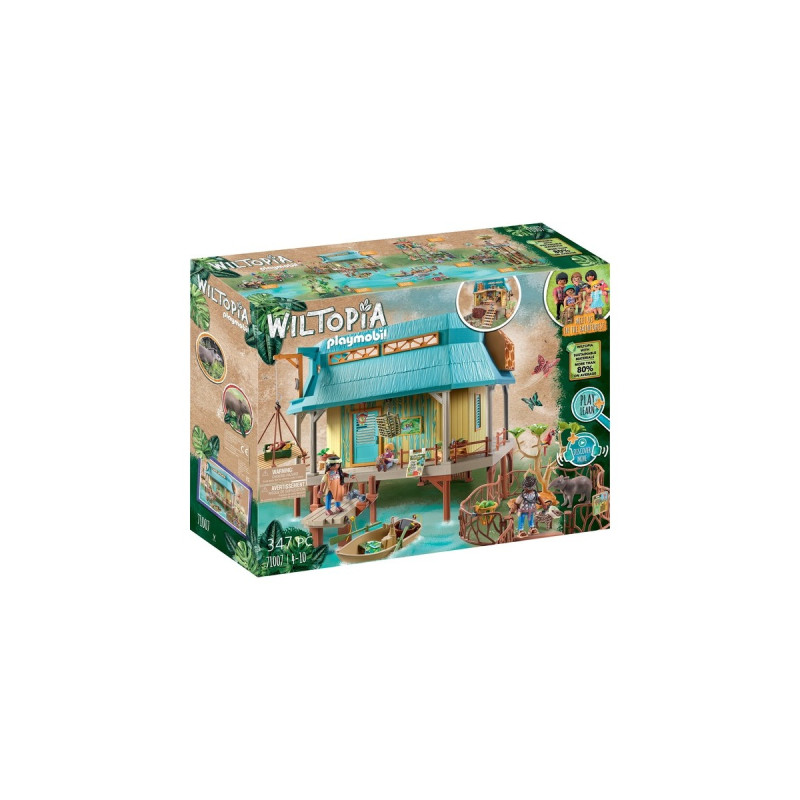 PLAYMOBIL 71007 Wiltopia Tierpflegestation, Konstruktionsspielzeug
