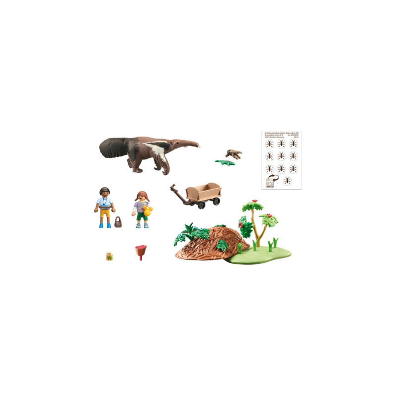 PLAYMOBIL 71012 Wiltopia Ameisenbärpflege, Konstruktionsspielzeug