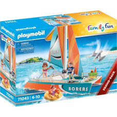 PLAYMOBIL 71043 Family Fun Katamaran, Konstruktionsspielzeug