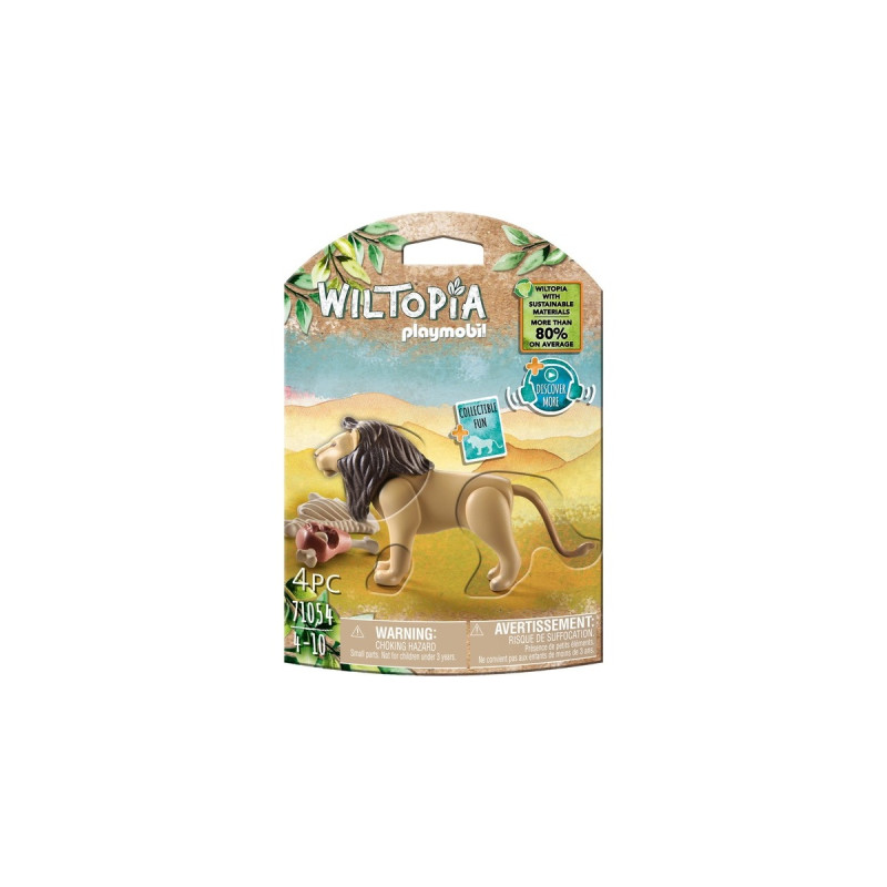 PLAYMOBIL 71054 Wiltopia Löwe, Konstruktionsspielzeug