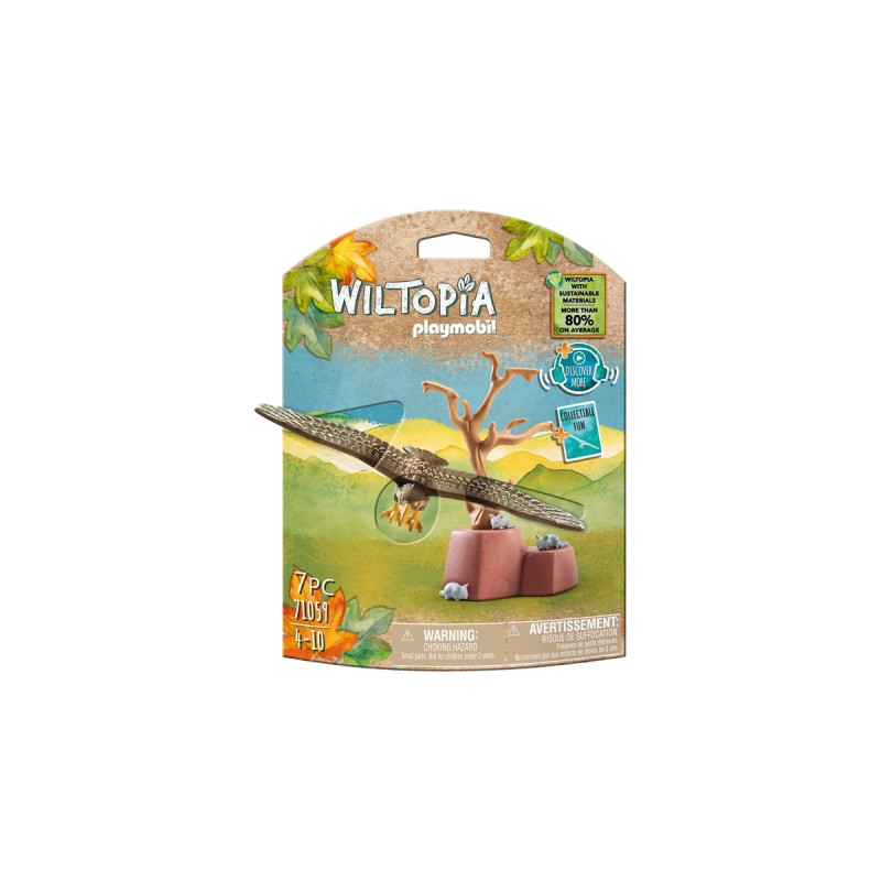 PLAYMOBIL 71059 Wiltopia Adler, Konstruktionsspielzeug
