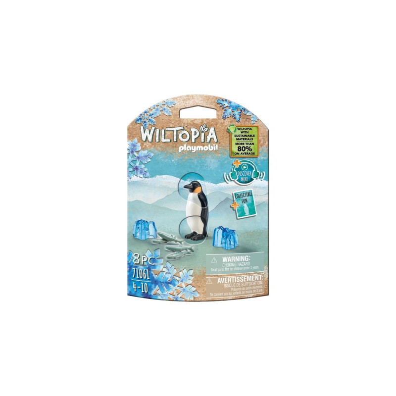 PLAYMOBIL 71061 Wiltopia Kaiserpinguin, Konstruktionsspielzeug
