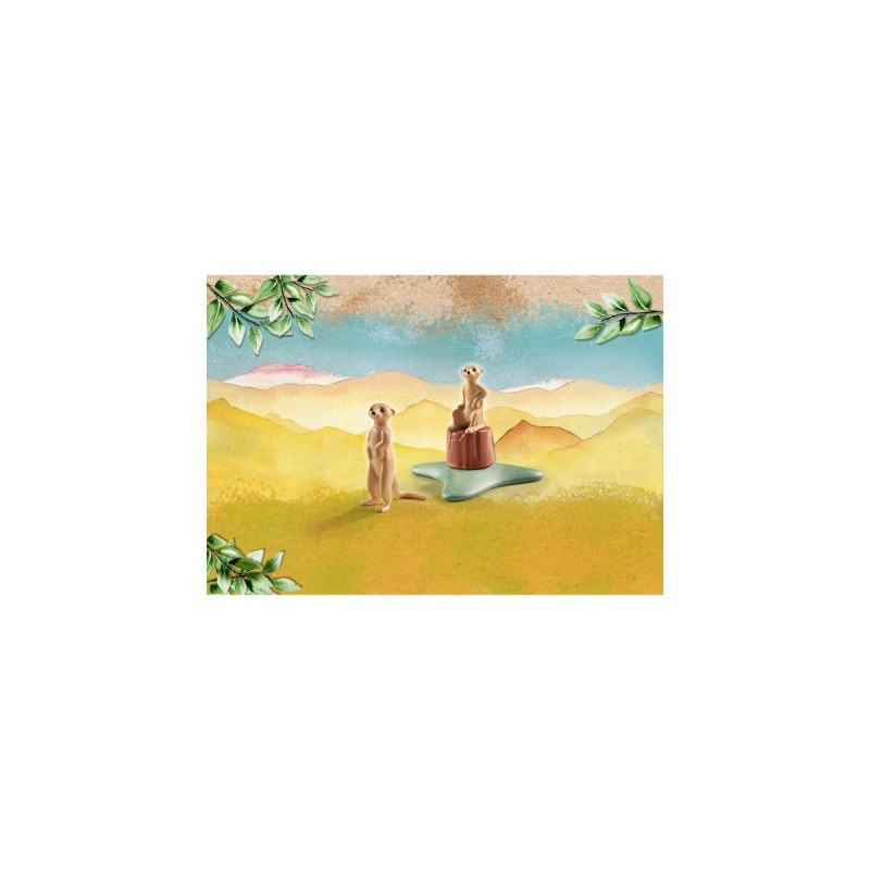 PLAYMOBIL 71069 Wiltopia Erdmännchen, Konstruktionsspielzeug