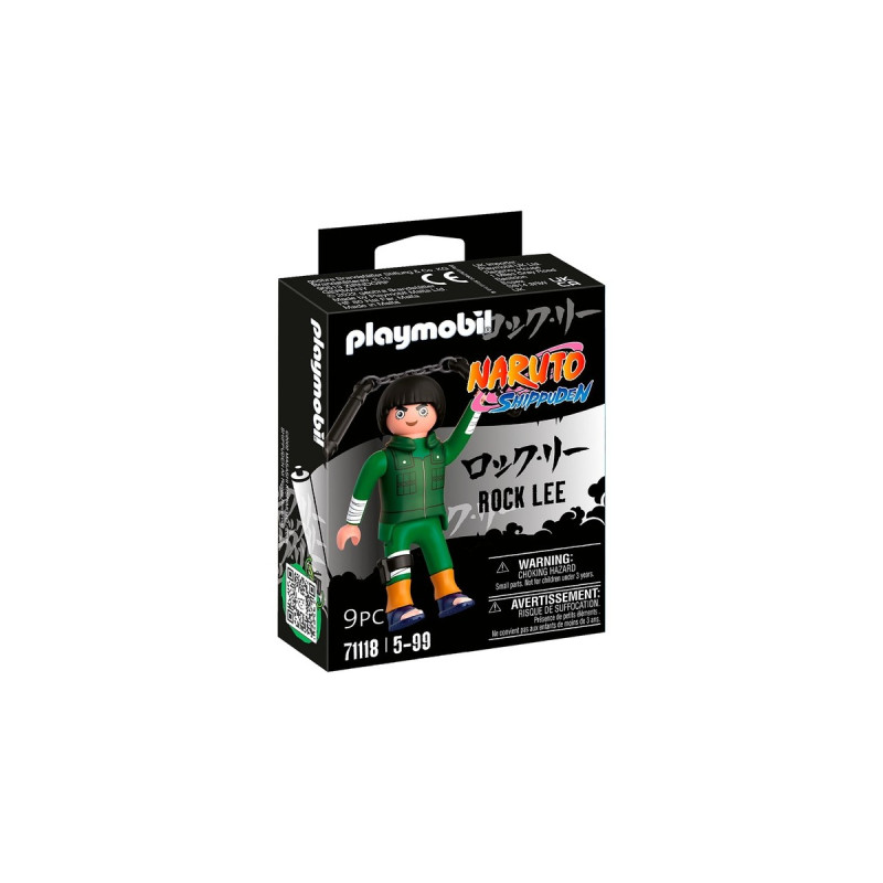 PLAYMOBIL 71118 Naruto Shippuden - Rock Lee, Konstruktionsspielzeug