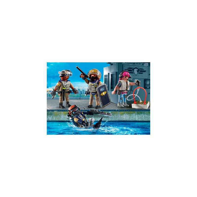PLAYMOBIL 71146 City Action SWAT-Figurenset, Konstruktionsspielzeug