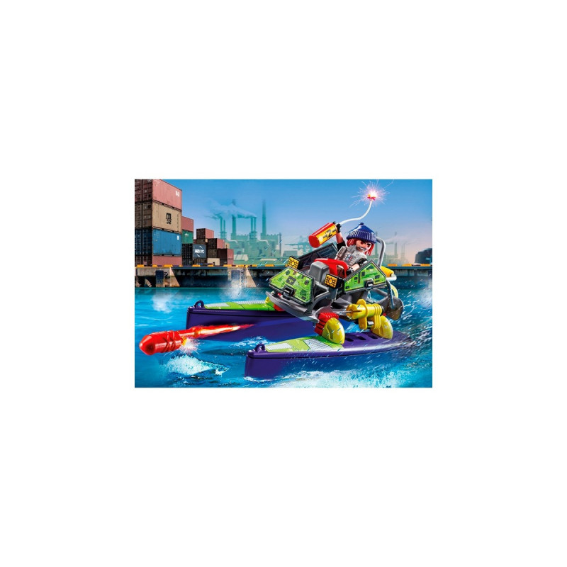 PLAYMOBIL 71147 City Action SWAT-Multi-Terrain-Quad, Konstruktionsspielzeug
