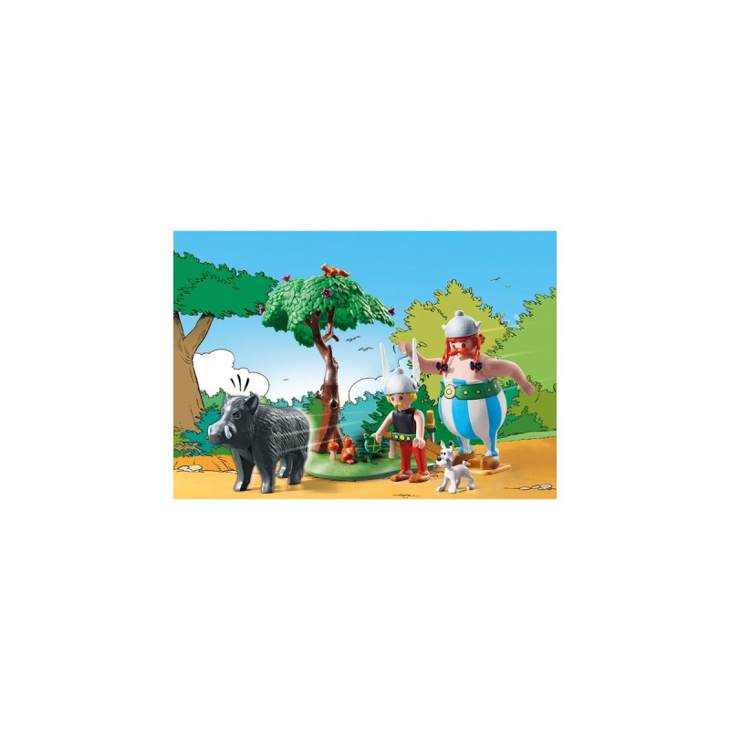 PLAYMOBIL 71160 Asterix Wildschweinjagd, Konstruktionsspielzeug