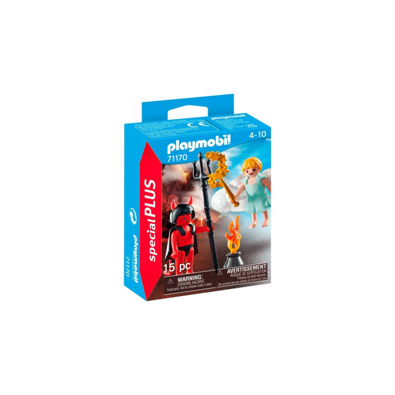 PLAYMOBIL 71170 specialPLUS Engelchen & Teufelchen, Konstruktionsspielzeug