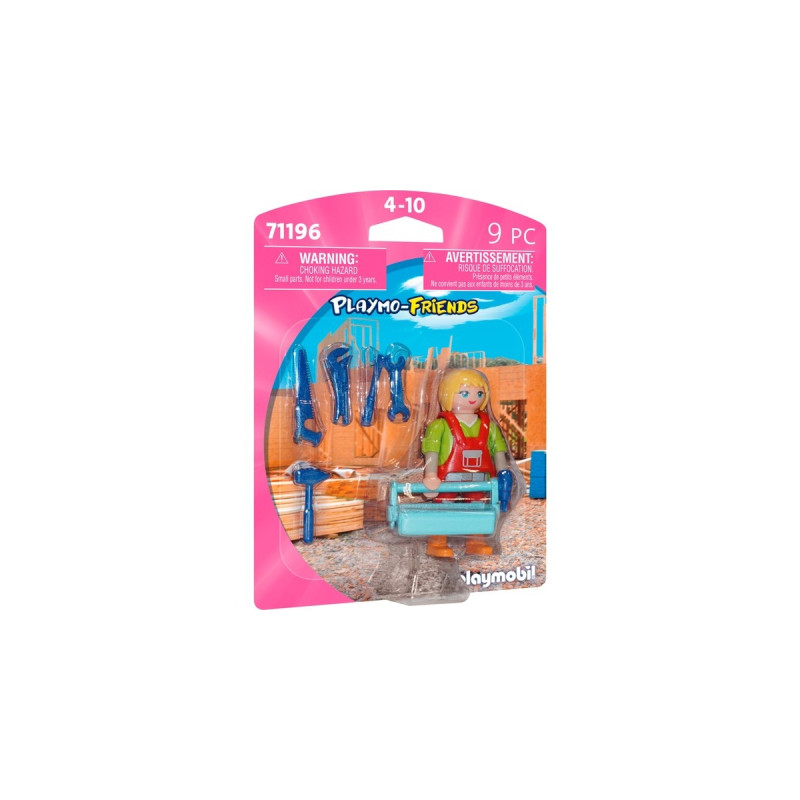 PLAYMOBIL 71196 PLAYMO-Friends Handwerkerin, Konstruktionsspielzeug