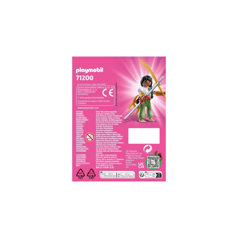 PLAYMOBIL 71200 PLAYMO-Friends Kämpferin, Konstruktionsspielzeug
