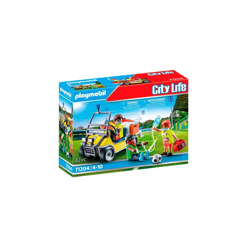 PLAYMOBIL 71204 Rettungscaddy, Konstruktionsspielzeug