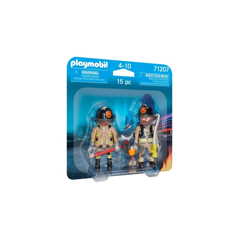 PLAYMOBIL 71207 DuoPack Feuerwehrmänner, Konstruktionsspielzeug