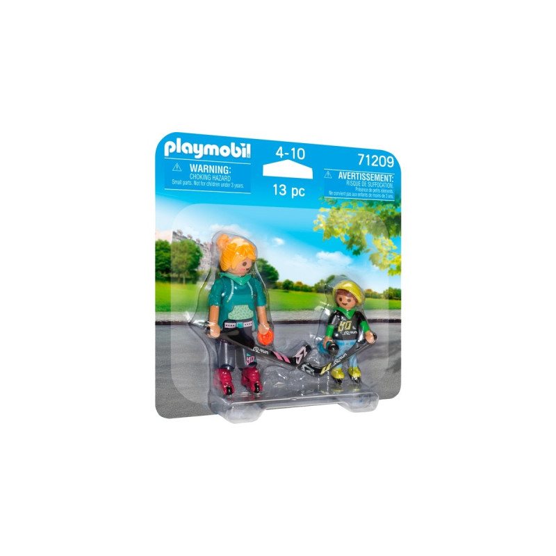 PLAYMOBIL 71209 DuoPack Inline-Hockey, Konstruktionsspielzeug