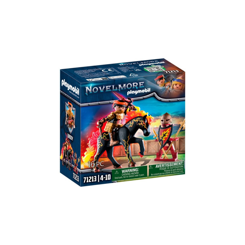 PLAYMOBIL 71213 Novelmore Burnham Raiders - Feuerritter, Konstruktionsspielzeug