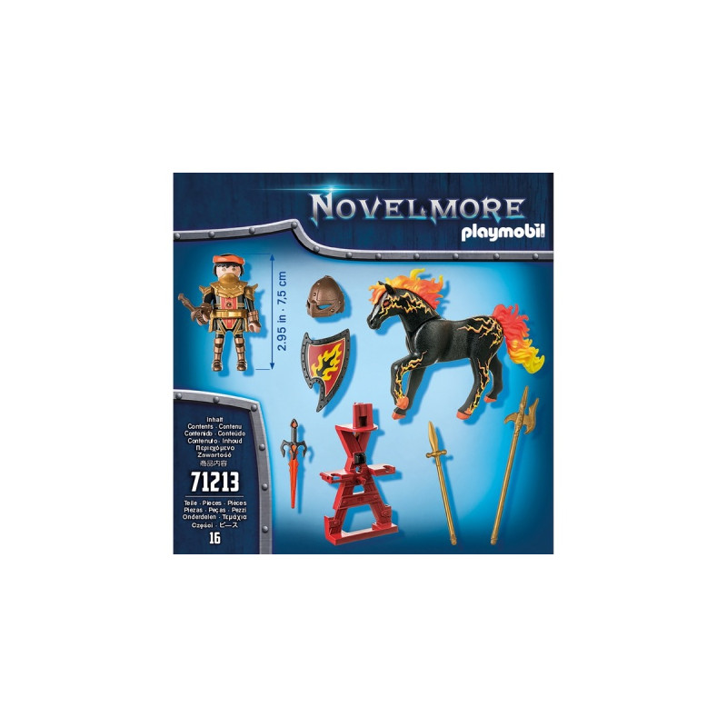 PLAYMOBIL 71213 Novelmore Burnham Raiders - Feuerritter, Konstruktionsspielzeug