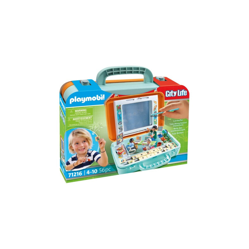 PLAYMOBIL 71216 City Life Lernkoffer, Konstruktionsspielzeug
