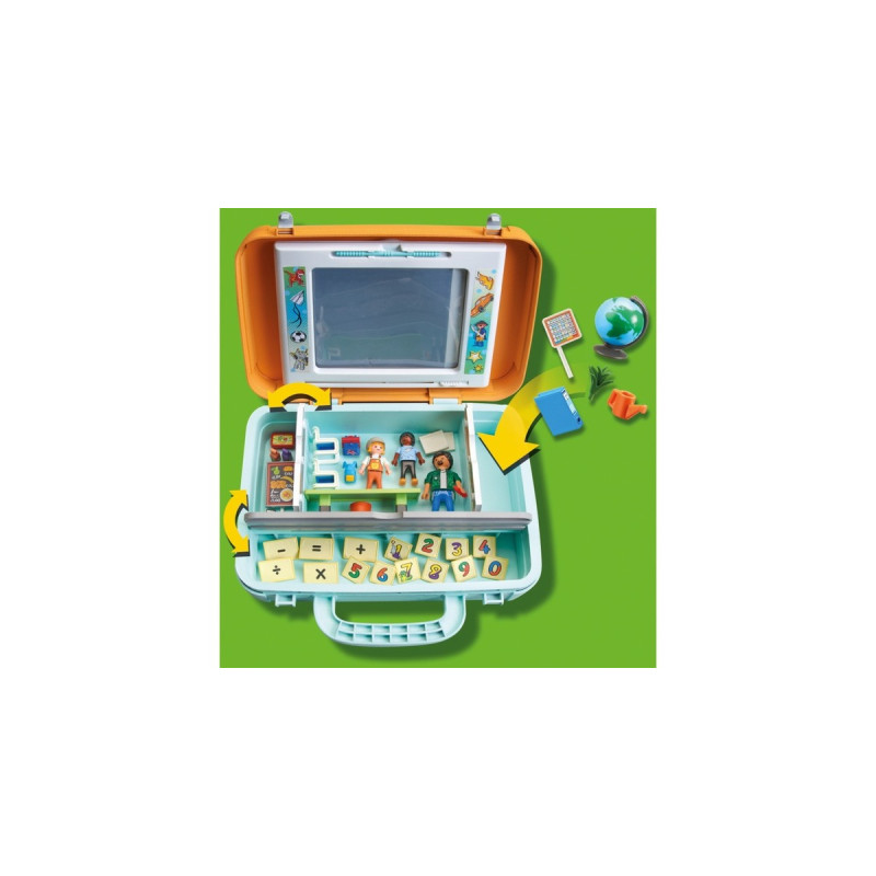 PLAYMOBIL 71216 City Life Lernkoffer, Konstruktionsspielzeug