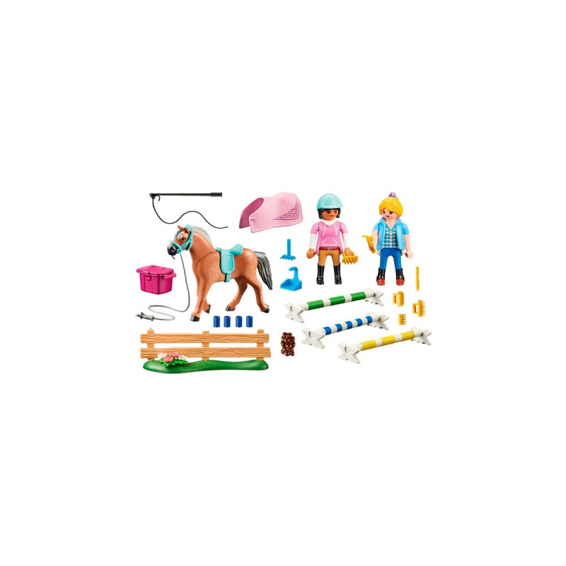 PLAYMOBIL 71242 Reitunterricht, Konstruktionsspielzeug