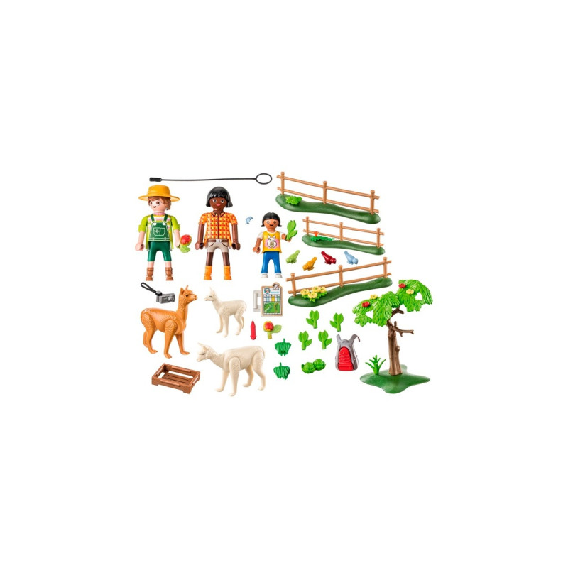PLAYMOBIL 71251 Alpaka-Wanderung, Konstruktionsspielzeug