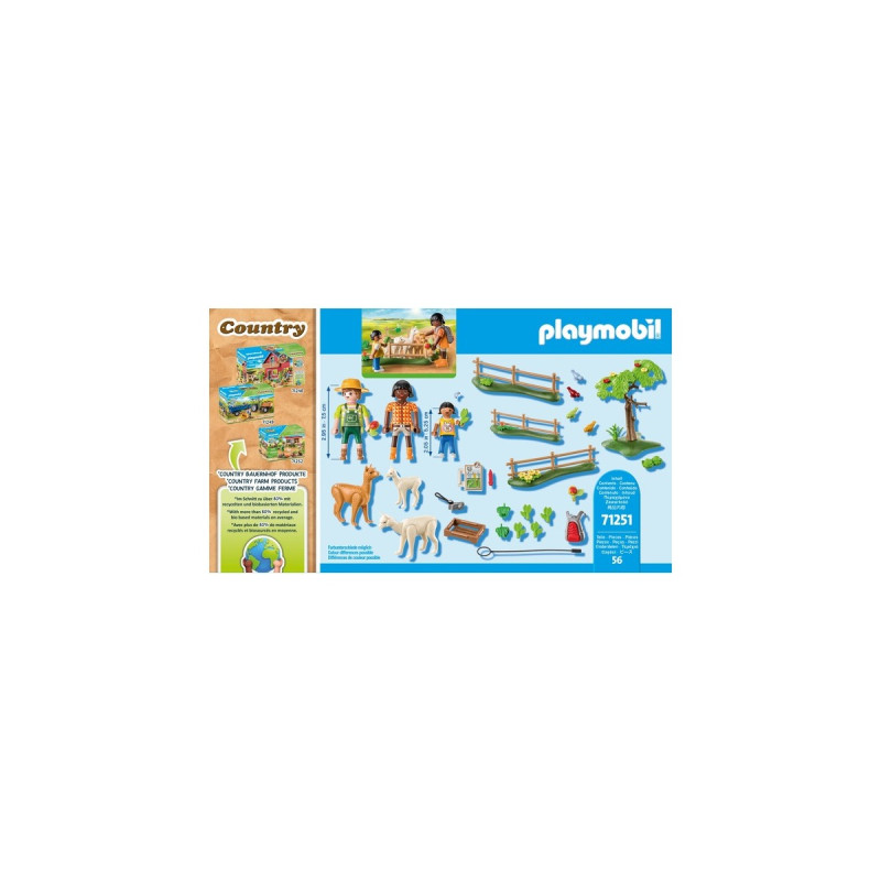 PLAYMOBIL 71251 Alpaka-Wanderung, Konstruktionsspielzeug