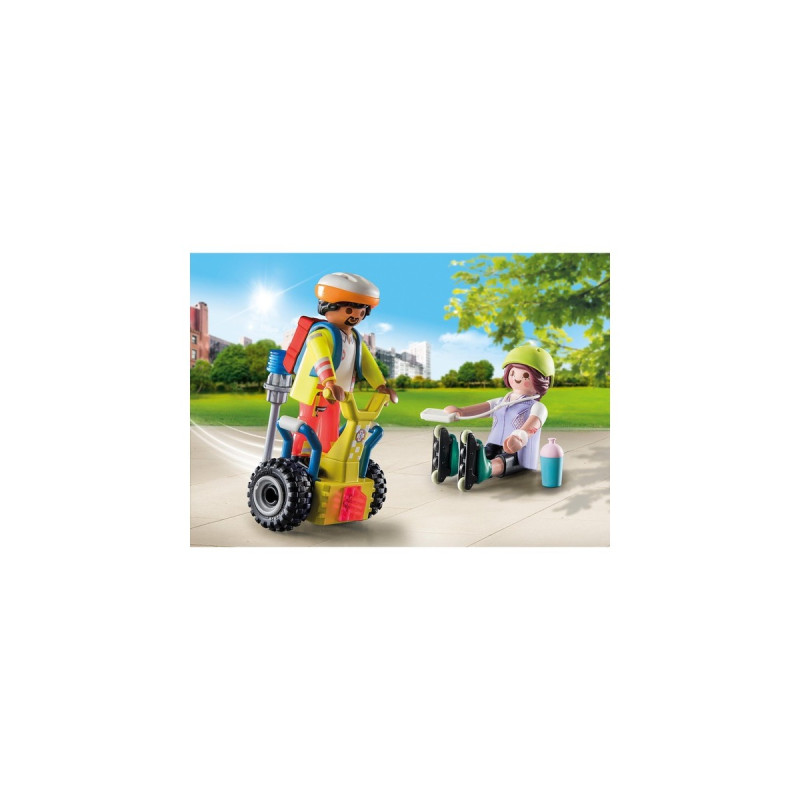 PLAYMOBIL 71257 City Life Starter Pack Rettung mit Balance-Racer, Konstruktionsspielzeug