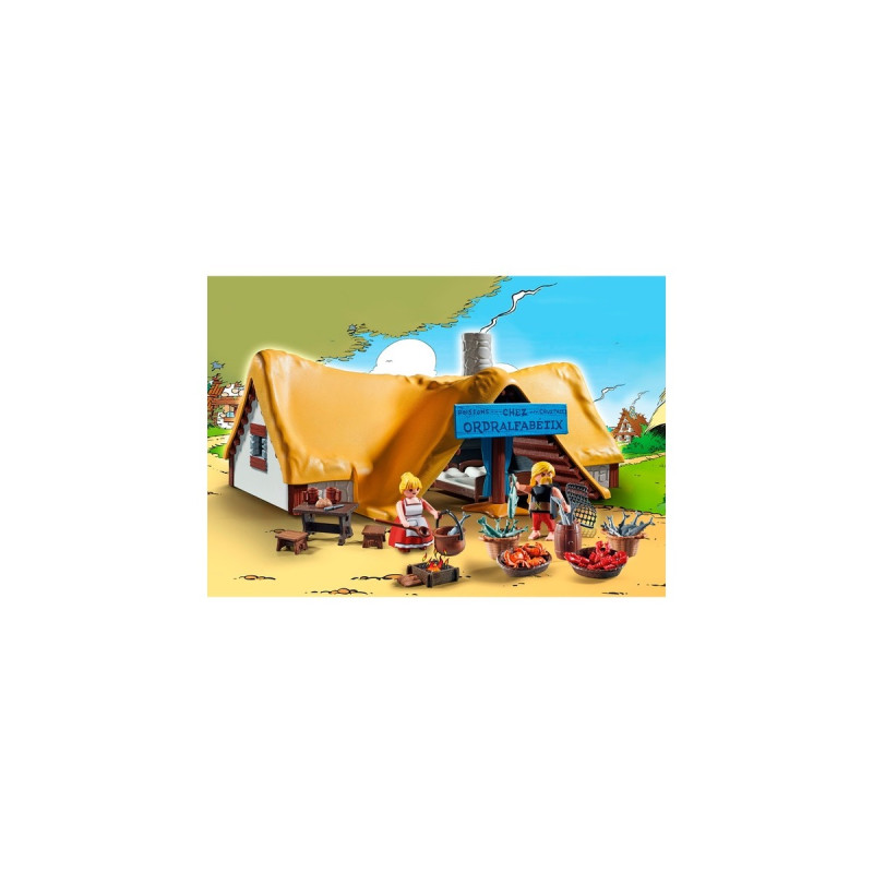 PLAYMOBIL 71266 Asterix Hütte des Verleihnix, Konstruktionsspielzeug