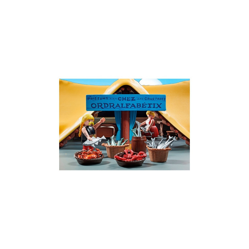 PLAYMOBIL 71266 Asterix Hütte des Verleihnix, Konstruktionsspielzeug