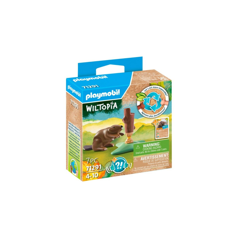 PLAYMOBIL 71291 Wiltopia Biber, Konstruktionsspielzeug