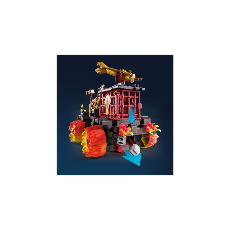 PLAYMOBIL 71299 Novelmore Burnham Raiders - Feuerkampfwagen, Konstruktionsspielzeug