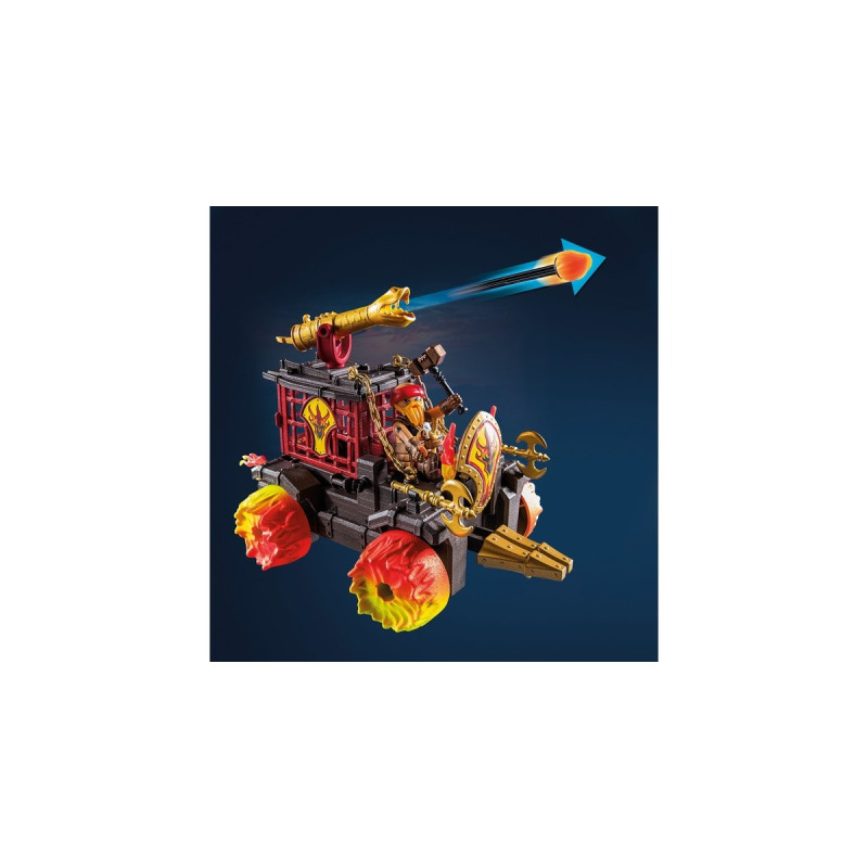 PLAYMOBIL 71299 Novelmore Burnham Raiders - Feuerkampfwagen, Konstruktionsspielzeug